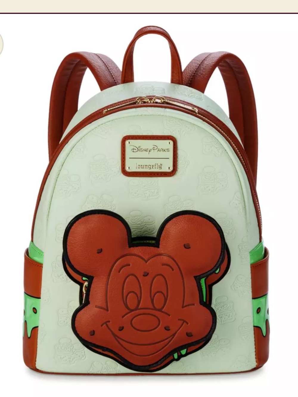 Disney Eats Ice Cream Sandwich Loungefly Mini Backpack New with Tags NWT 💚